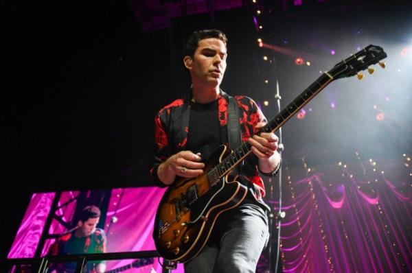 Stereophonics' Kelly Jones performs on stage at the O2 Arena in London on March 6, 2020